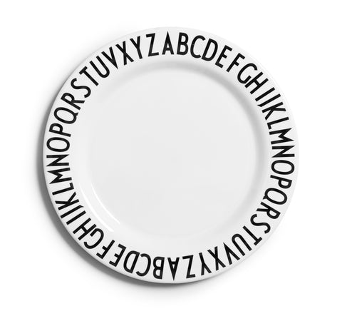Design Letters Alphabet Plate