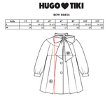 Hugo Loves Tiki Bow Dress - Brown Squirrel
