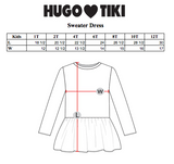 Hugo Loves Tiki Sweater Dress - Blue Squirrels