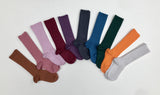 Condor Ribbed Knee-High Socks - Pale Pink