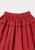 CARAMEL Lumley Skirt - Red Stabstitch