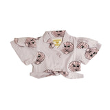 Hugo Loves Tiki Tie Crop Top - Pink Seashells